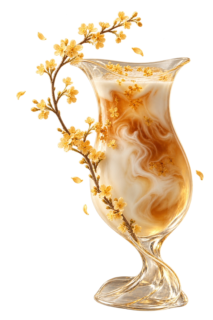 桂花環繞的玉潤桂乳