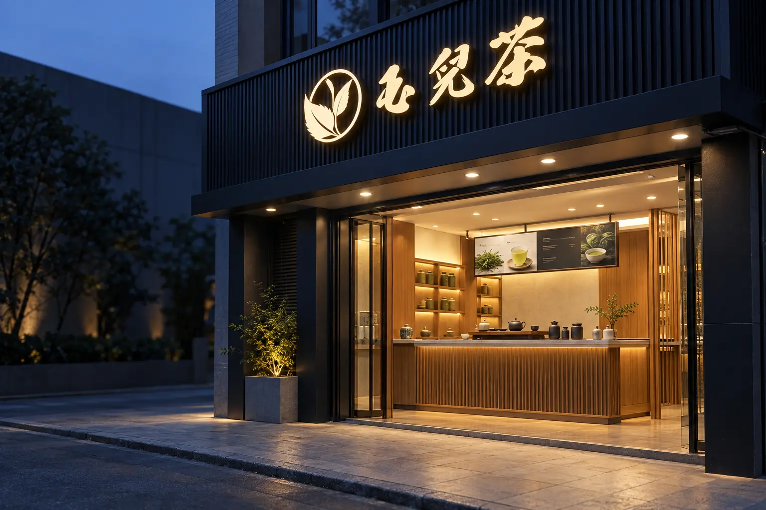 玉兒茶太保旗艦店門市形象